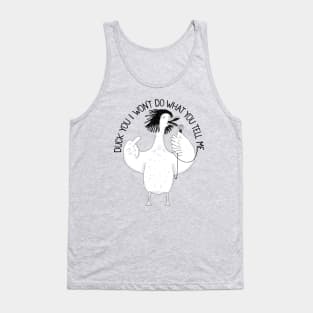 Duck You! | Animal Karaoke Collection Tank Top